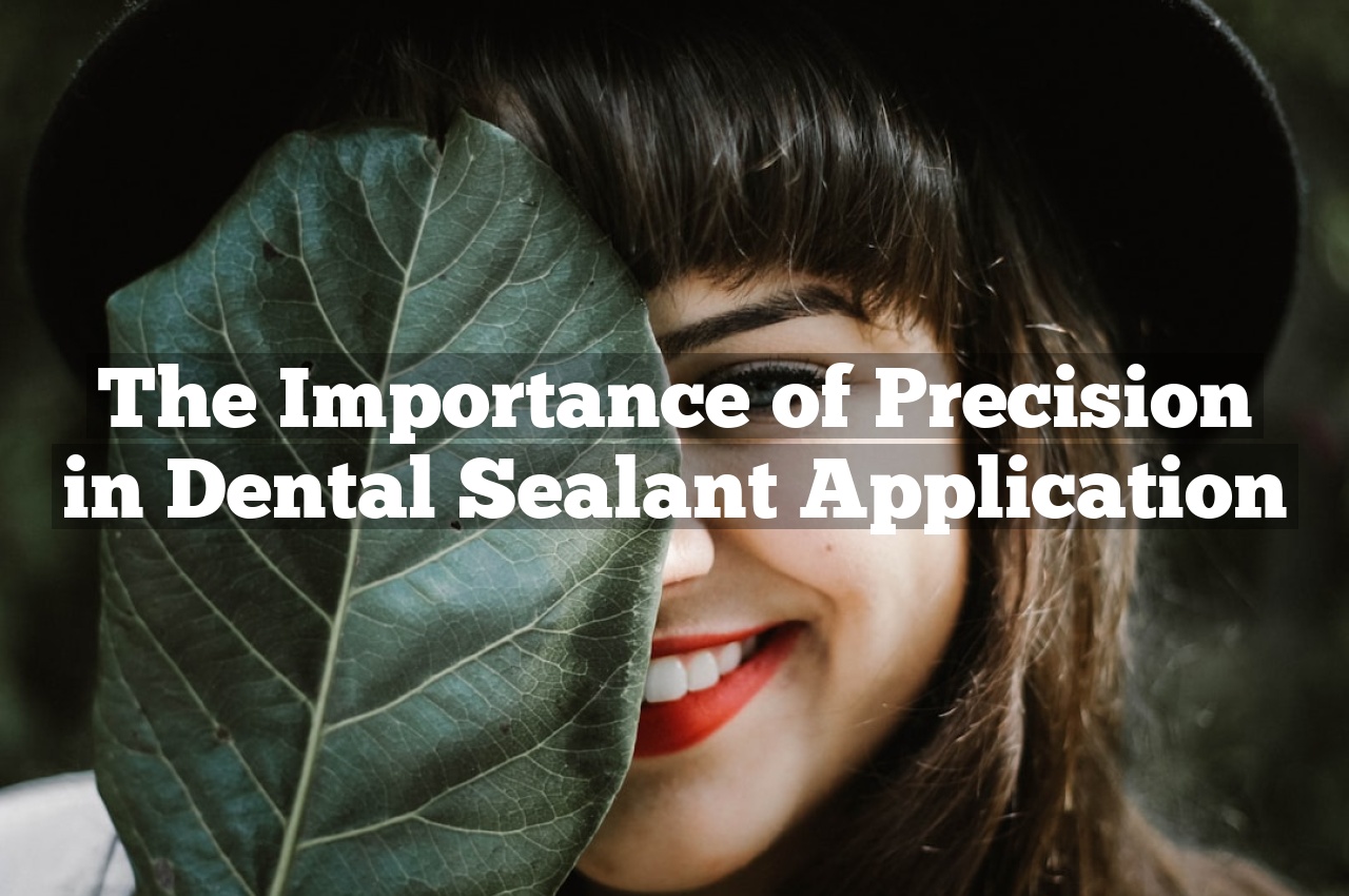 The Importance of Precision in Dental Sealant Application